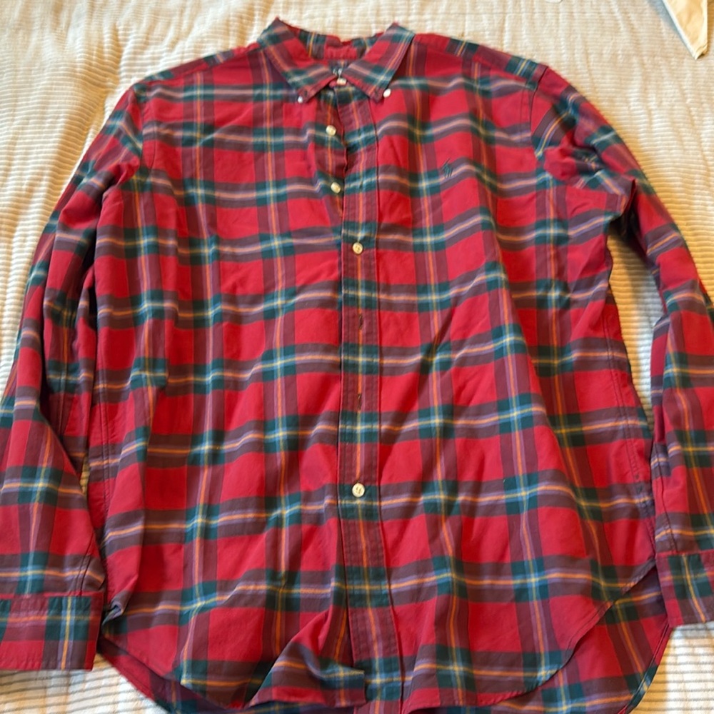 Like new Ralph Lauren size large button down